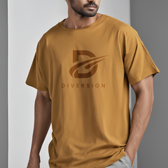 Ligt Brown TEES  (100% Cotton) Export Quality