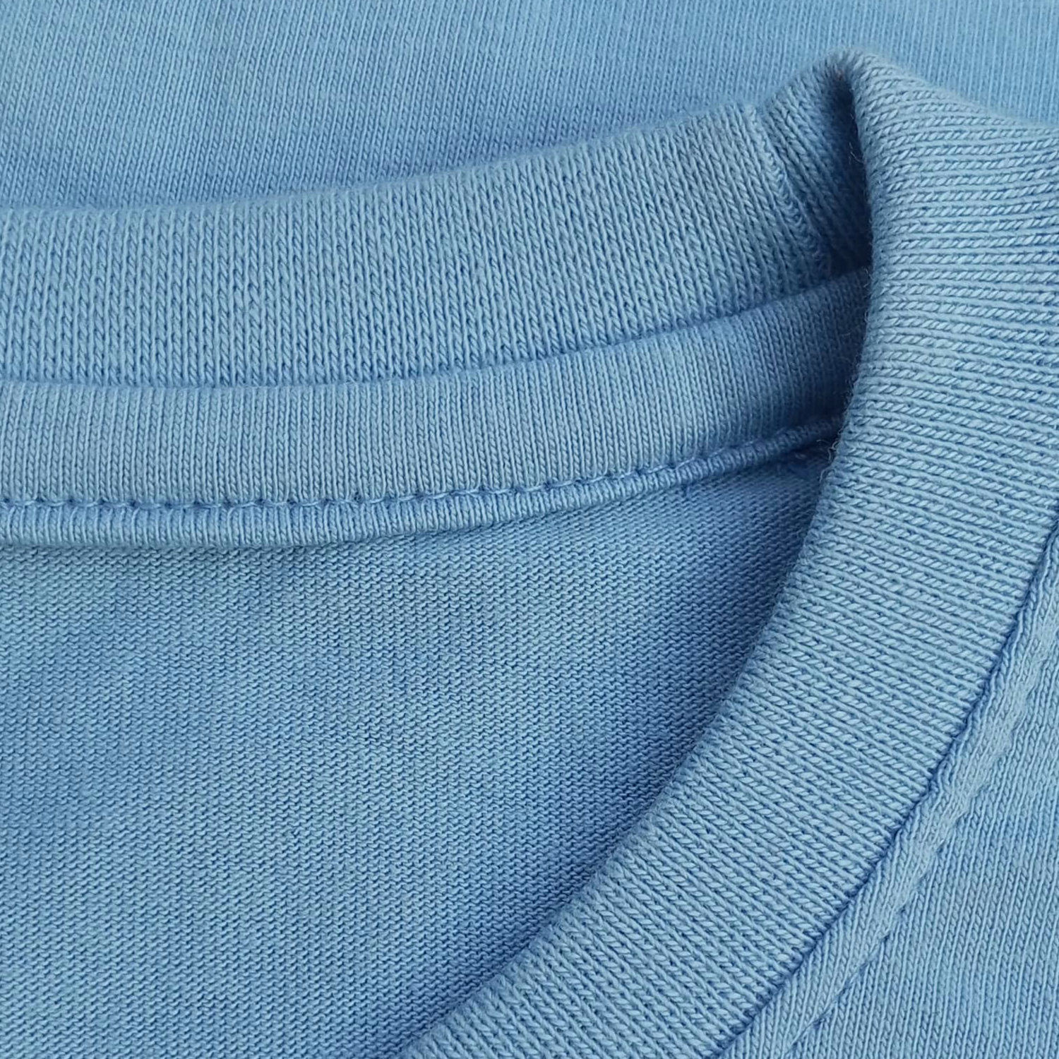 Plain Sky Blue t-shirt (100% cotton) Export Quality