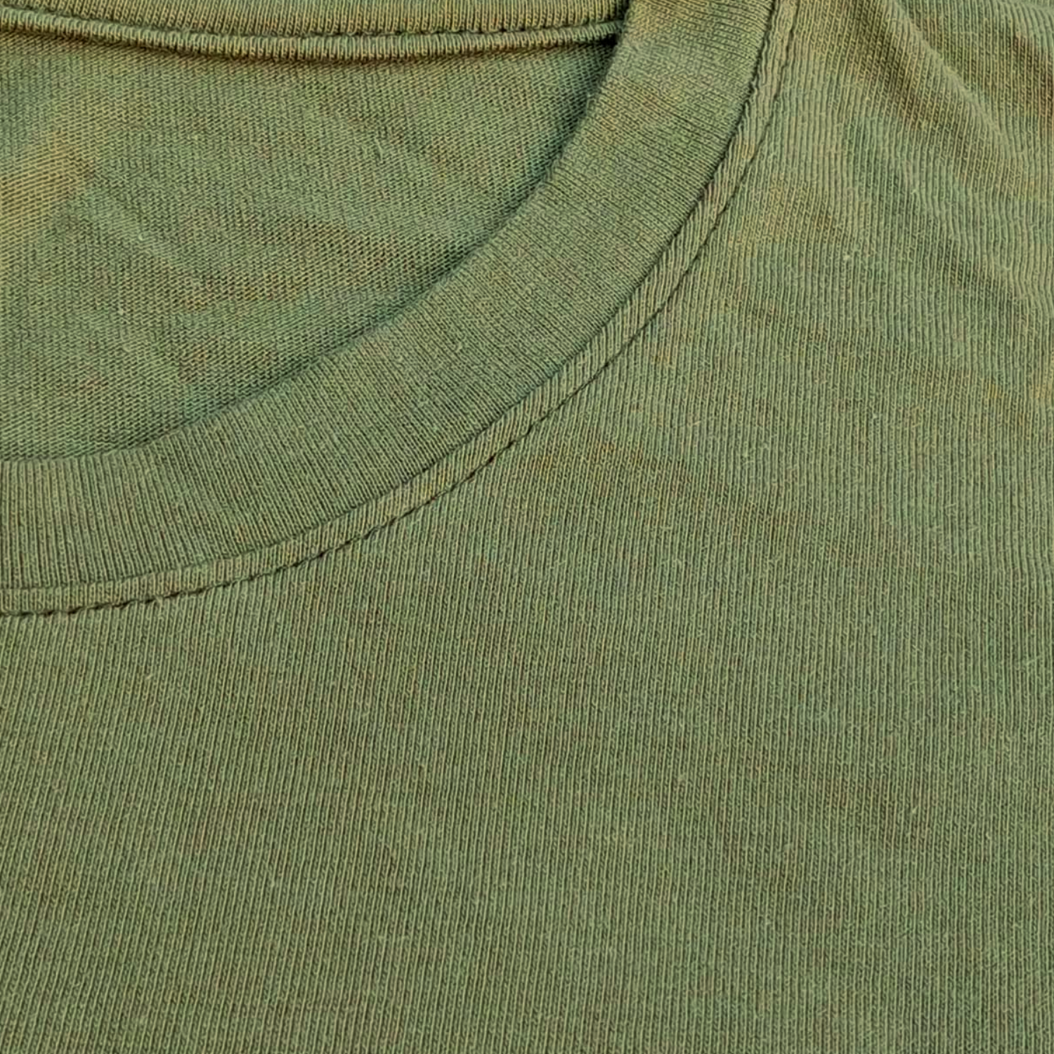 LIGHT OLIVE GREEN  DROP SHOULDER TEES  (100% Cotton) Export Quality