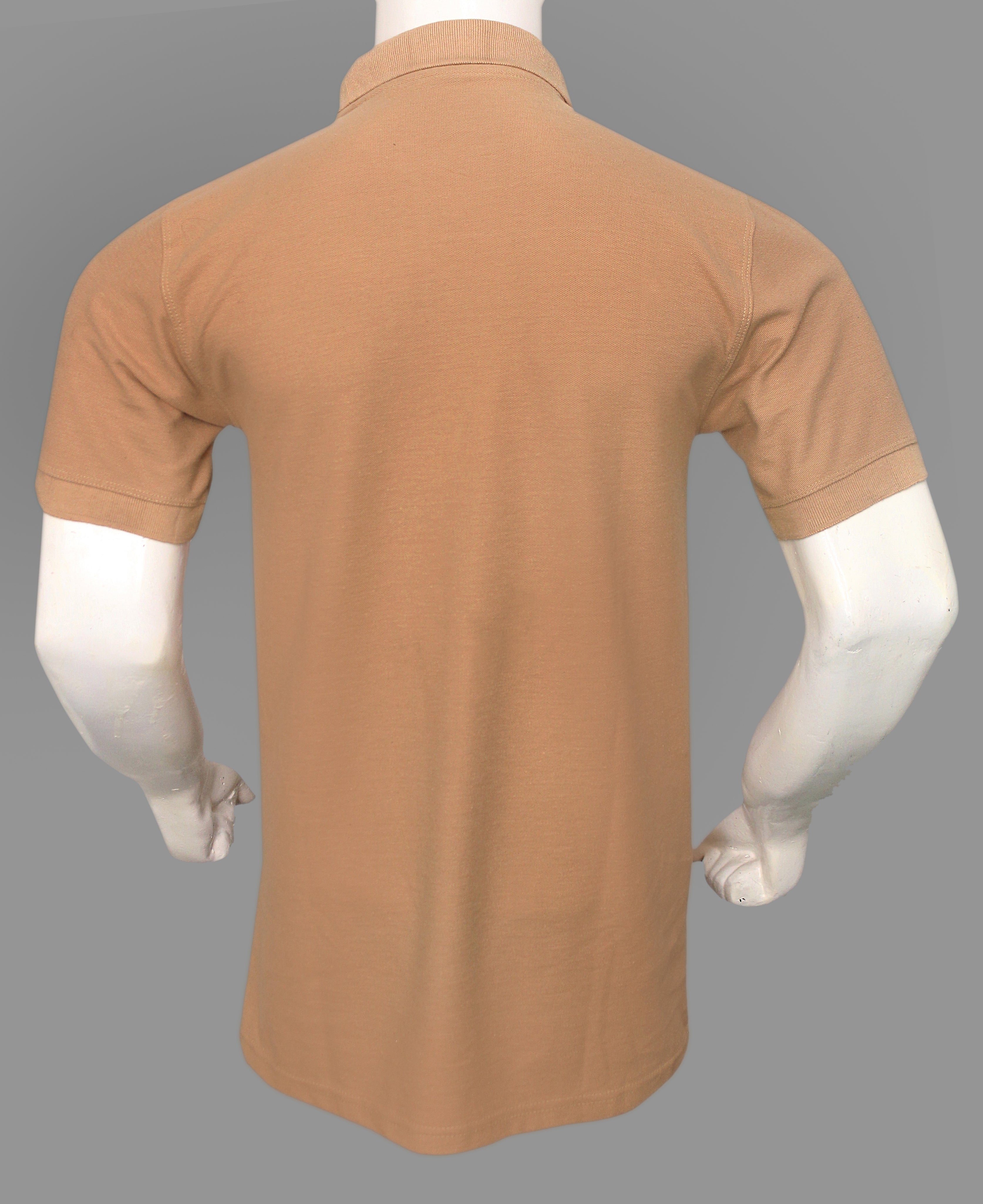 Beige Pique Polo t-shirt