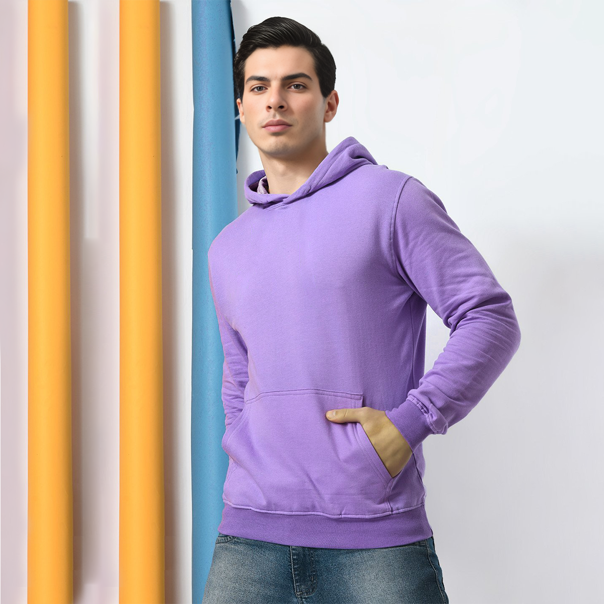 Essential Comfort Hoodie – Purple Edition (GSM 320)