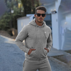 Stormy Cloud Zipper Hoodie (GSM 320)