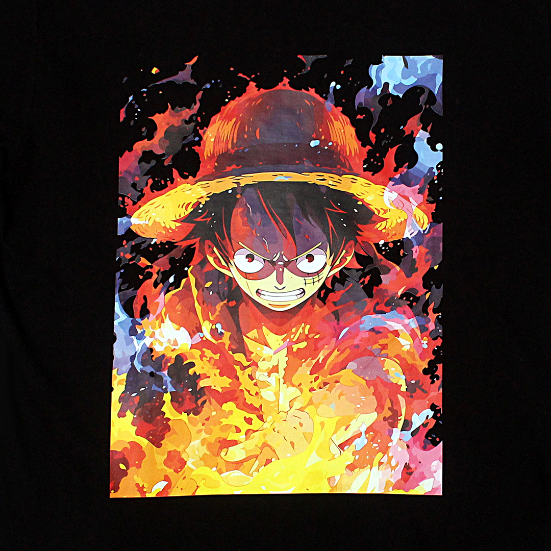 Luffy Rage t-shirt (100% cotton) Export Quality