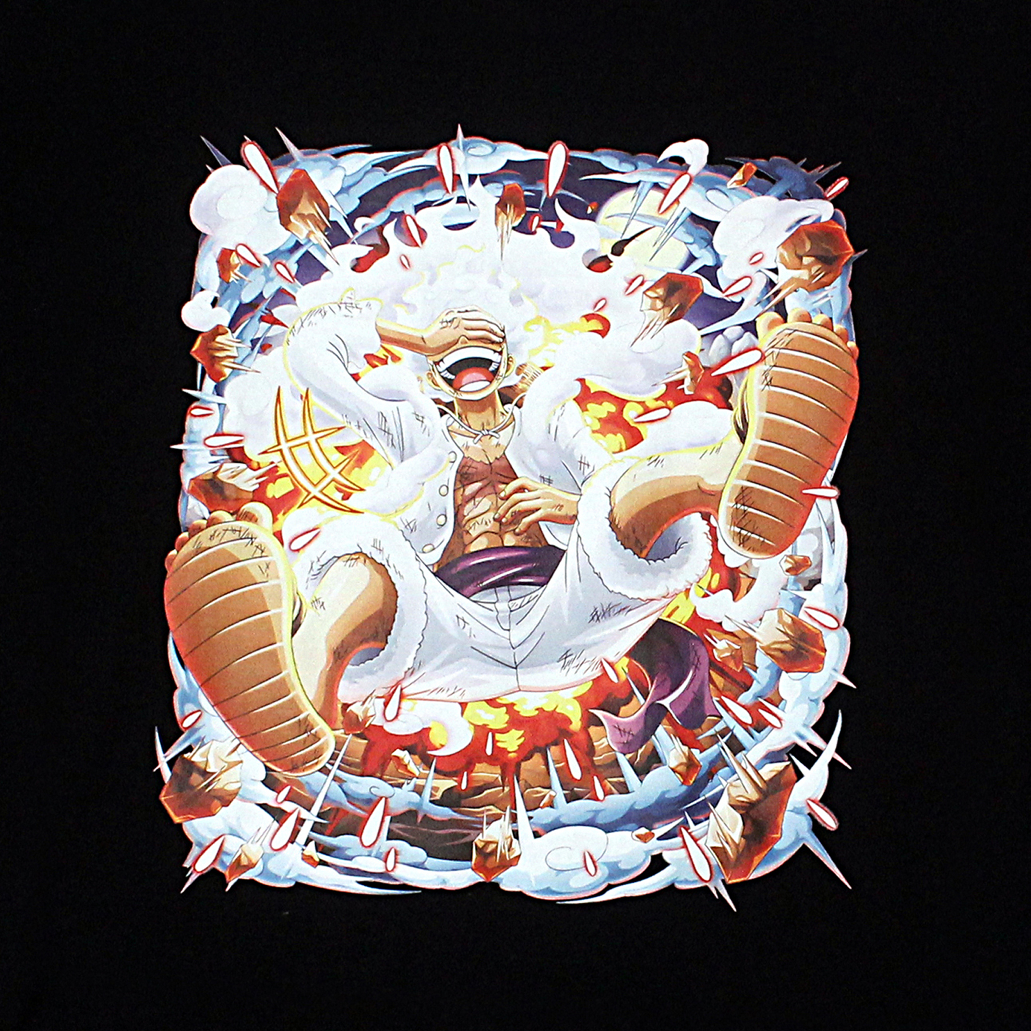 Luffy Gear 5 t-shirt (100% cotton) Export Quality