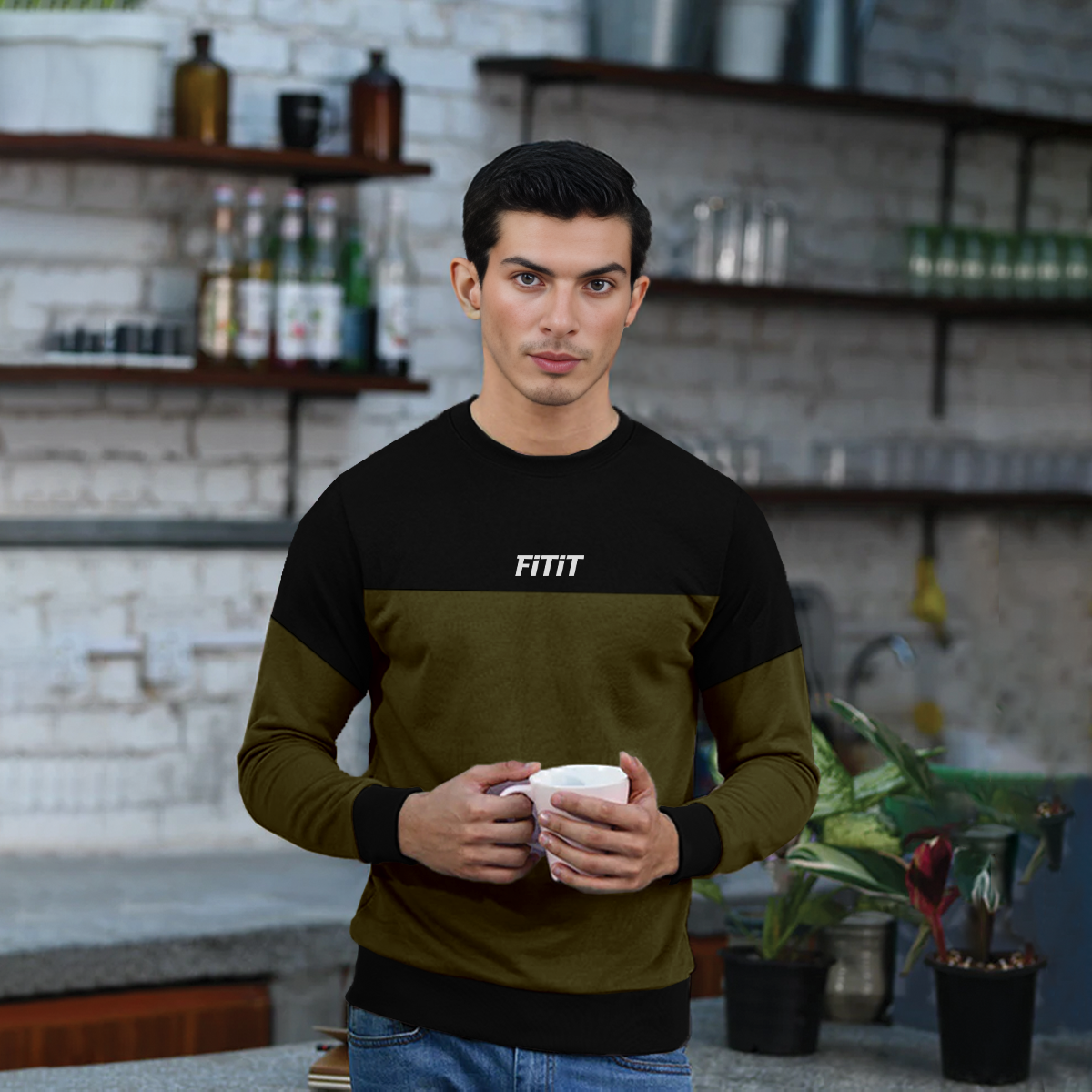 Fdot Olive Black Signature Sweatshirt